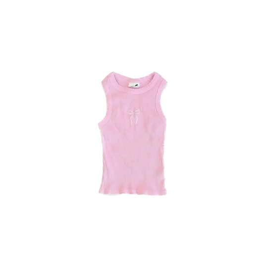 Cotton On Girls Pink Tank Top Size: 6 Years Pink