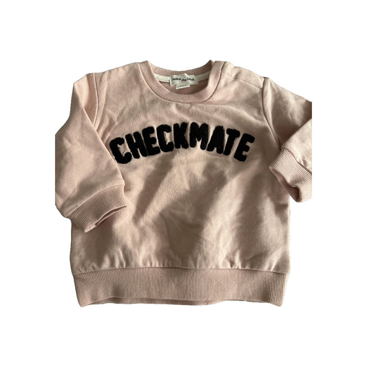 Miles Girls pink Sweatshirt Size: 6 months pink