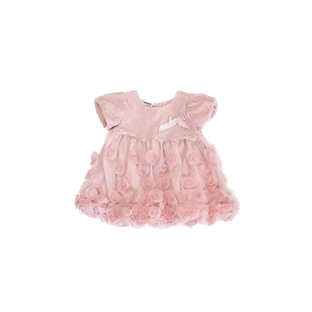BlueBeri Boulevard Girls Pink Dress Size: 12 Months Pink