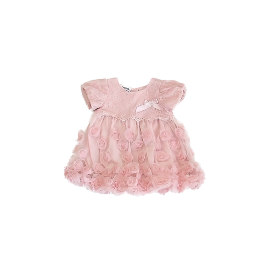 BlueBeri Boulevard Girls Pink Dress Size: 12 Months Pink