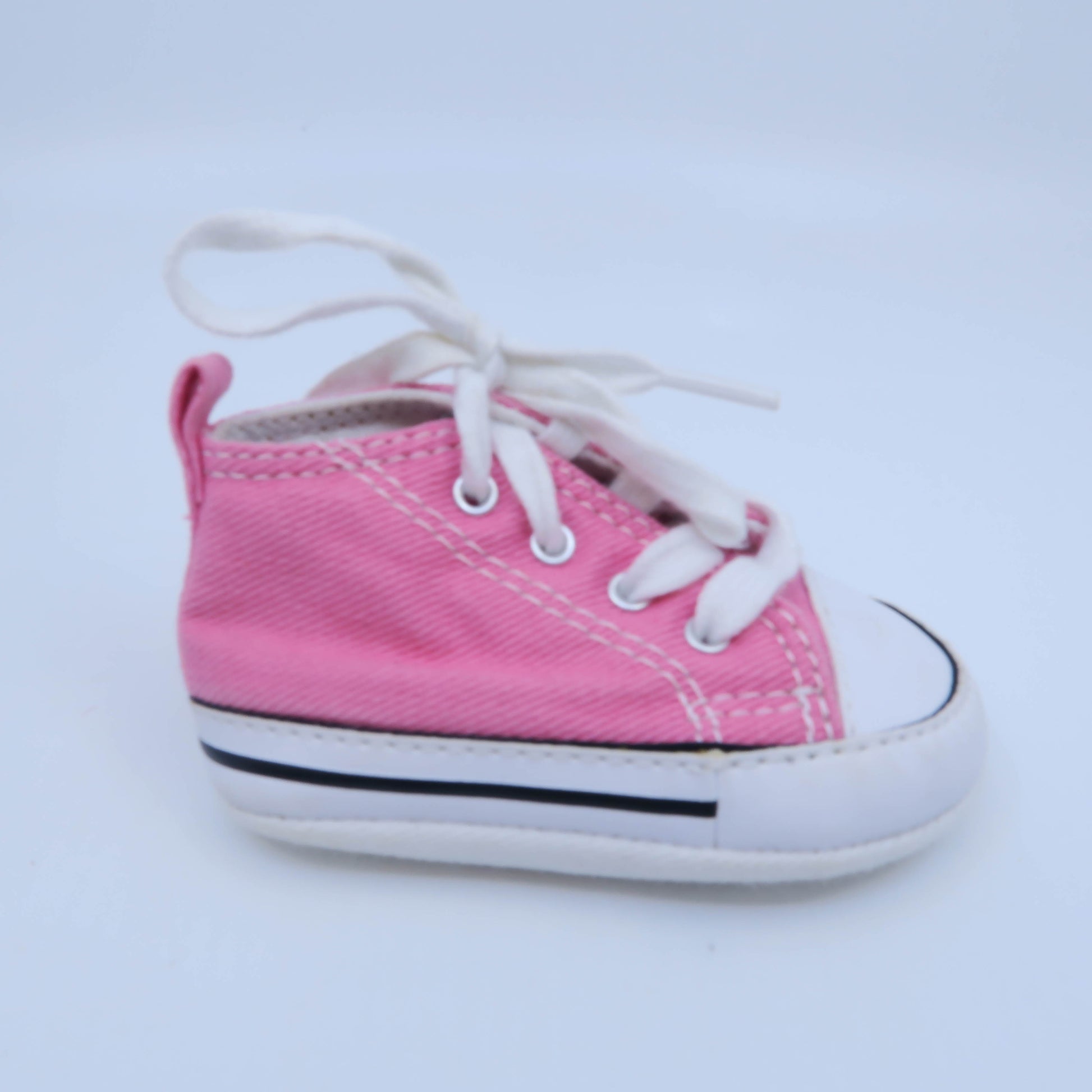 Converse Girls Pink Booties Size: 1 Infant Pink