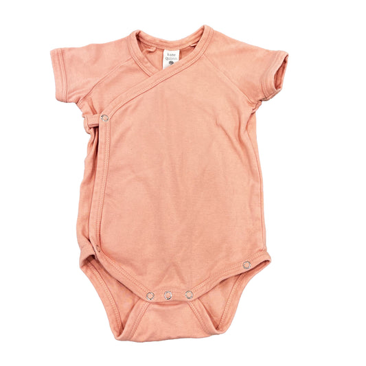 Kate Quinn Organics Girls Pink Onesie Size: 12-18 Months