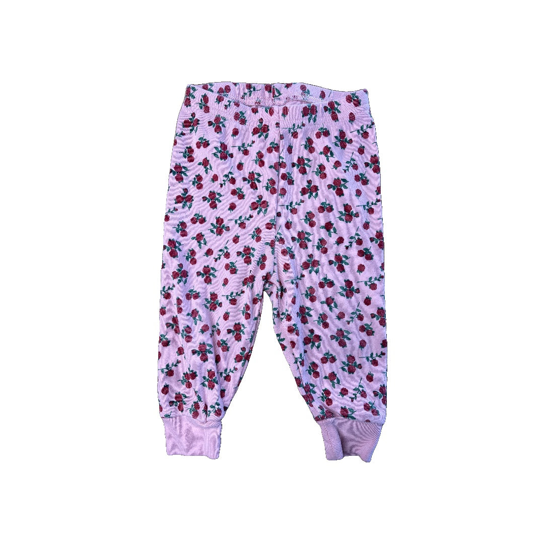 Janie and Jack Girls pink Pajamas Size: 6-12 months pink