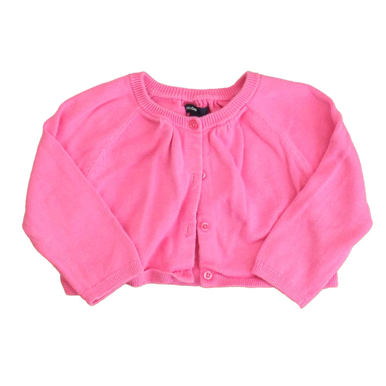 Gap Girls Pink Cardigan Size: 12-18 Months Pink