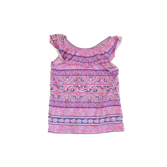 Children's Place Girls Pink Tank Top Size: 7-8 Years Pink