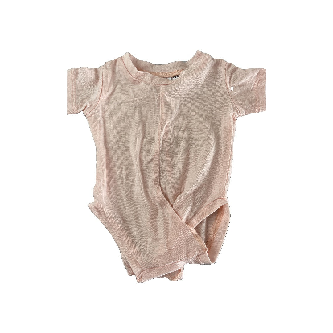 Peasy Girls pink Onesie Size: Newborn pink