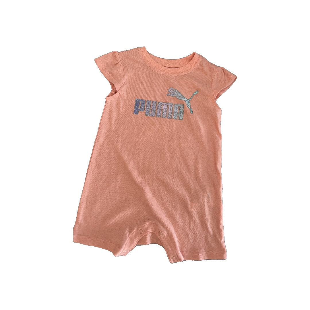 Puma Girls pink Romper Size: 6-9 months pink