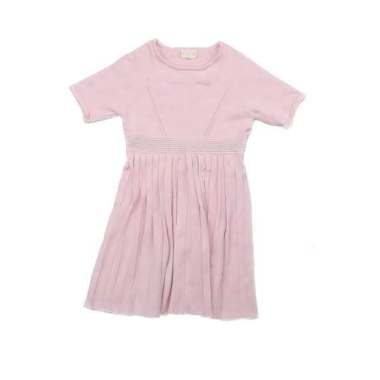 Egg Girls pink Sweater Dress Size: 6 Yers pink