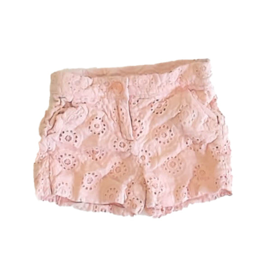 Janie and Jack Girls Pink Shorts Size: 4T Pink