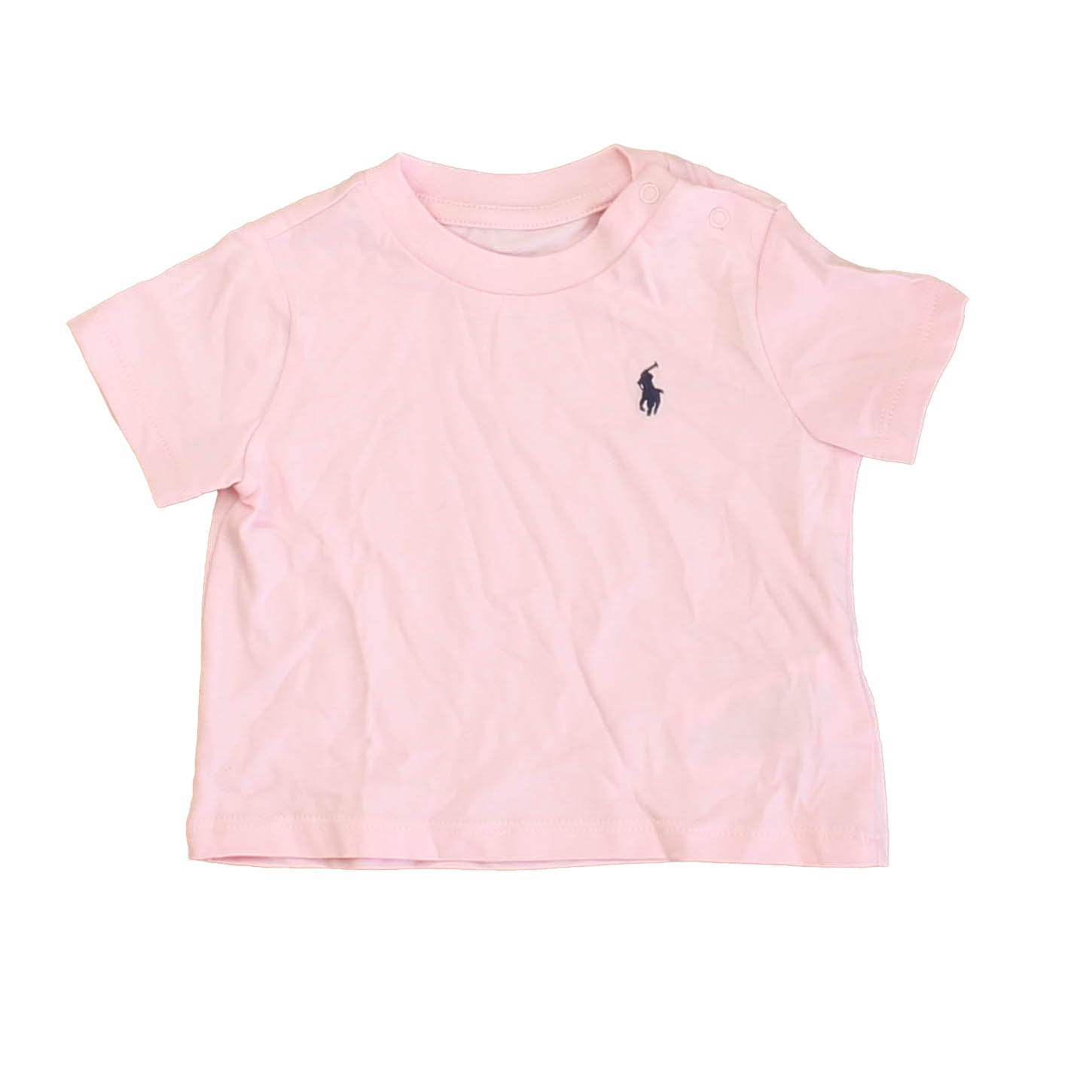 Ralph Lauren Boys Pink T-Shirt Size: 3 Months Pink