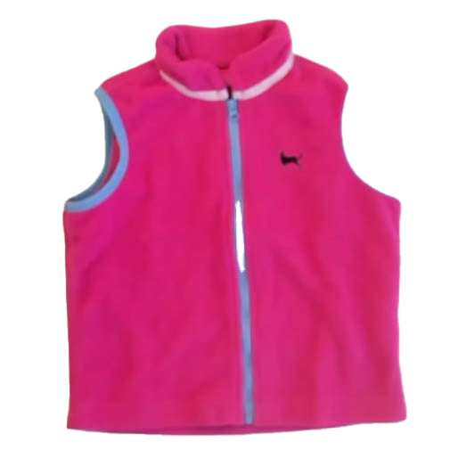The Black Dog Girls Pink Vest Size: 3T Pink