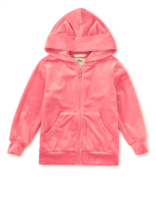 Tea Collection Girls Pink Hoodie Size: 5T Pink