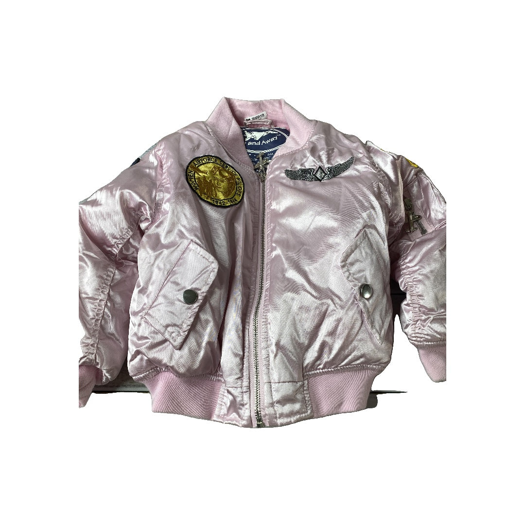 Up And Away Girls pink Jacket Size: 4T pink