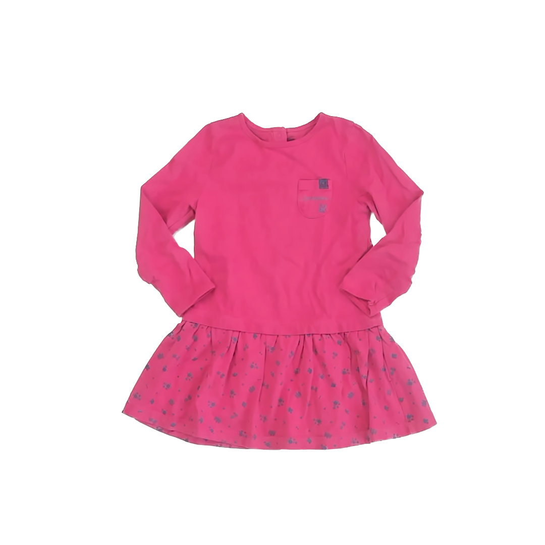 Sergent Major Girls Pink Dress Size: 5T Pink