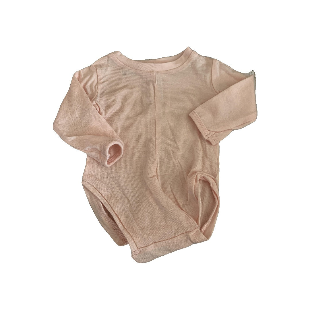 Peasy Girls pink Onesie Size: 0-3 months pink