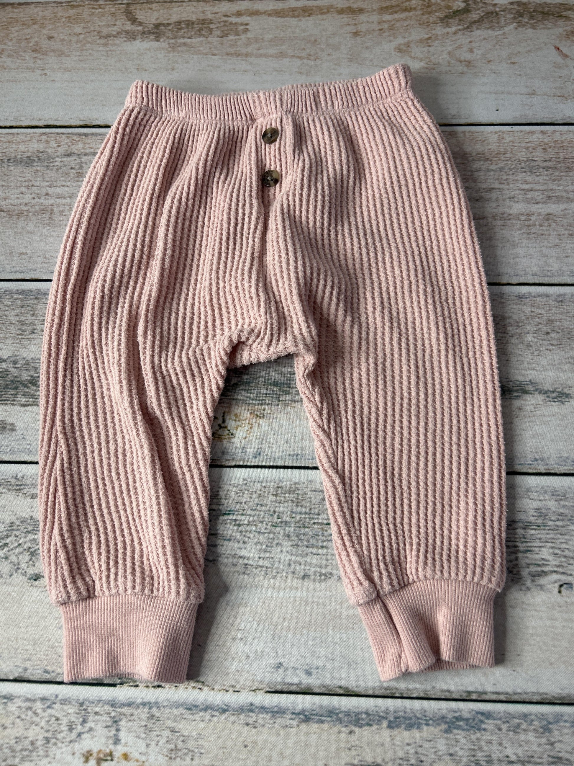 Girls pink Button Down Short Sleeve Size: 12-18 months pink