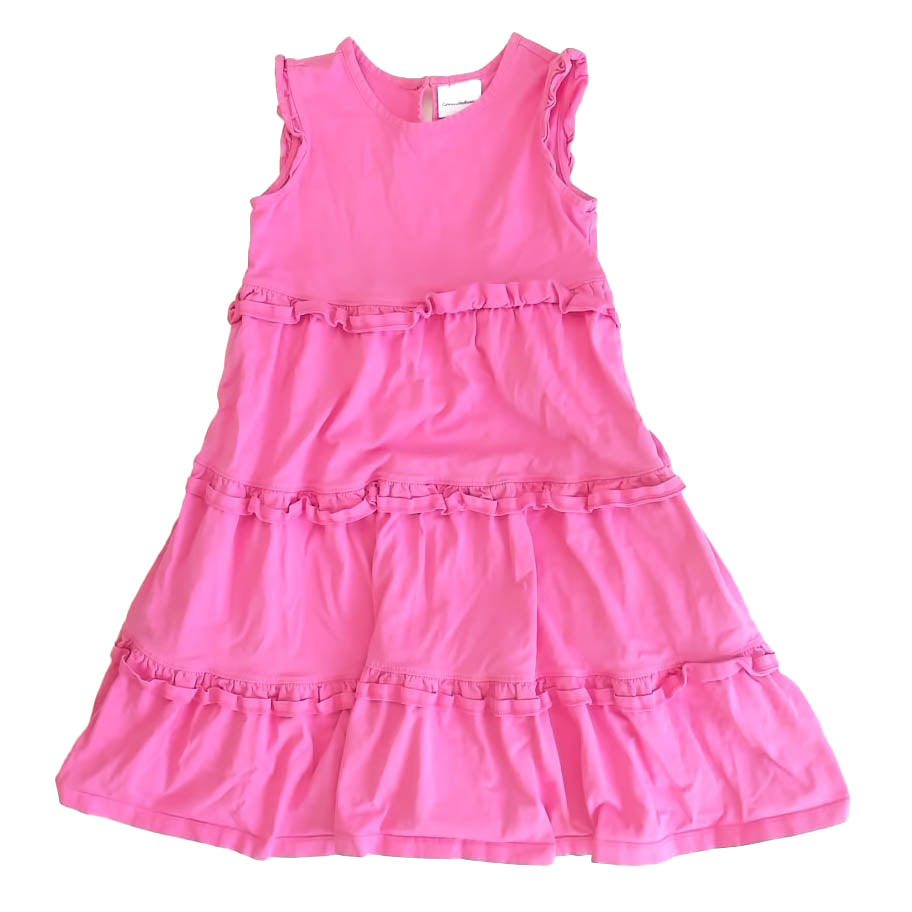 Hanna Andersson Girls Pink Dress Size: 8 Years Pink