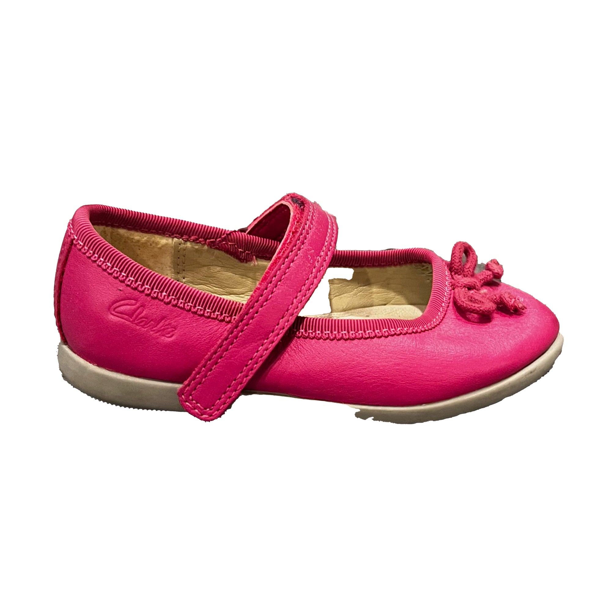 Clark's Girls Pink Shoes Size: 5.5 Toddler Pink