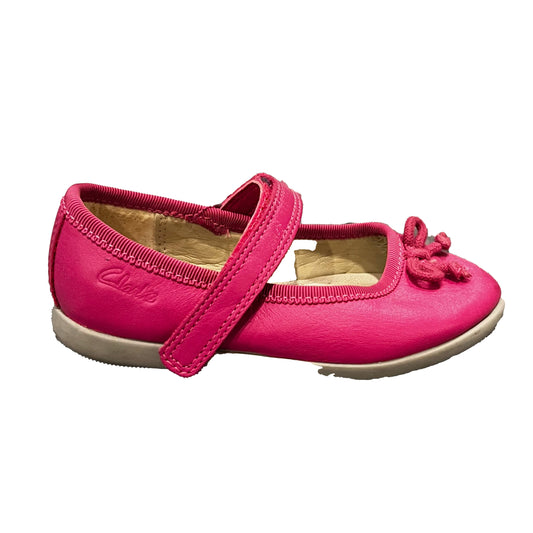 Clark's Girls Pink Shoes Size: 5.5 Toddler Pink