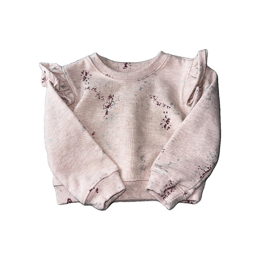 Joes Jeans Girls pink Sweatshirt Size: 24 months pink
