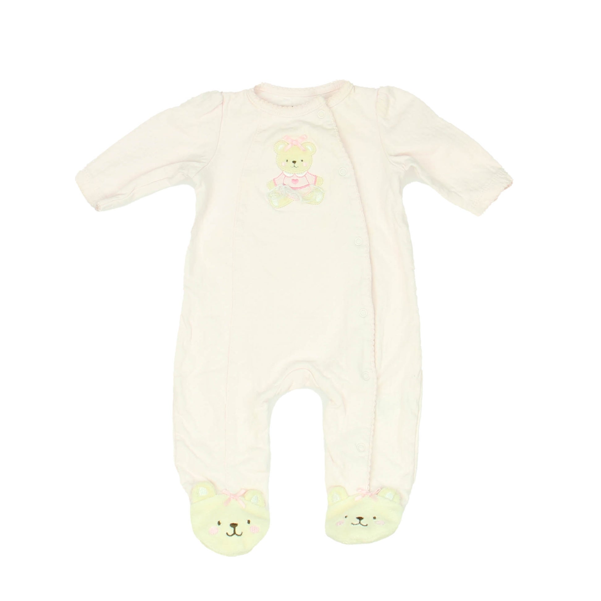 Little Me Girls Pink Long Sleeve Outfit Size: 3 Months Pink