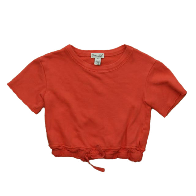 Splendid Girls Pink Short Sleeve Shirt Size: 2T Pink