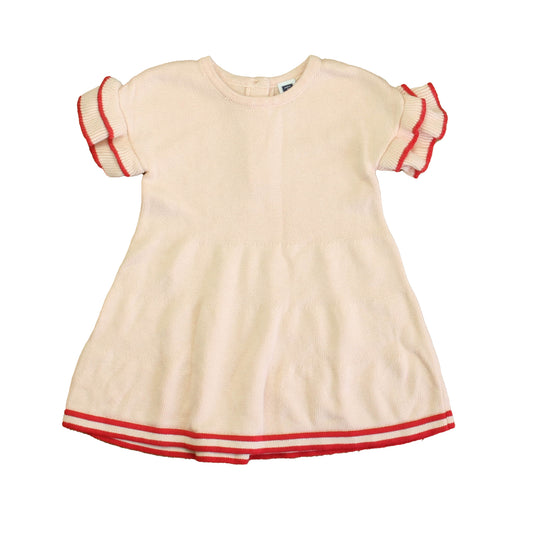 Janie and Jack Girls Pink Sweater Dress Size: 12-18 Months