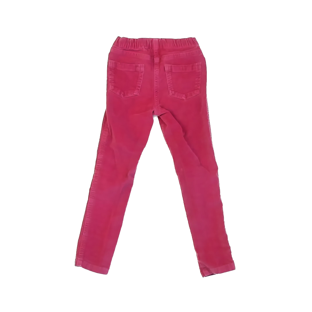 Mini Boden Girls Pink Corduroy Pants Size: 7 Years Pink