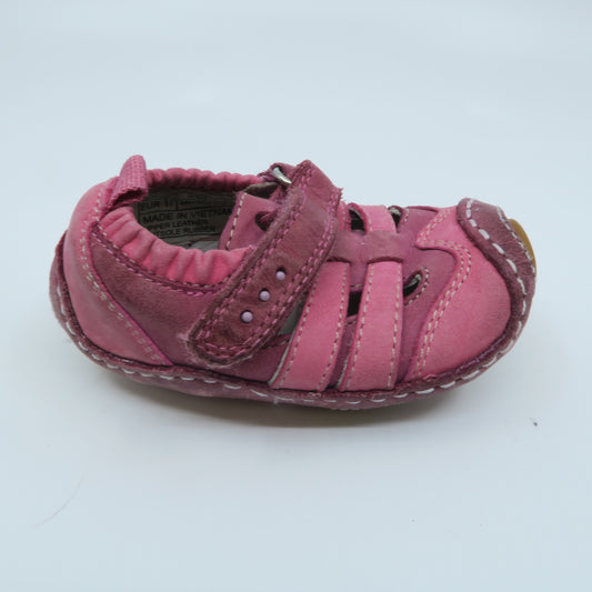 UMI Girls Pink Shoes Size: 0-6 Months Pink