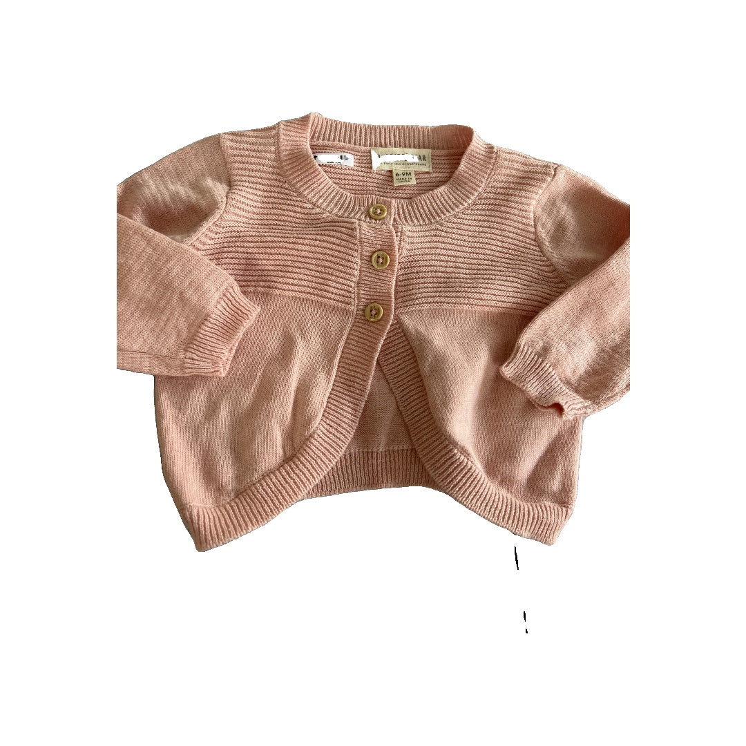 Rabbit Bear Girls pink Sweater Size: 6-9 months pink