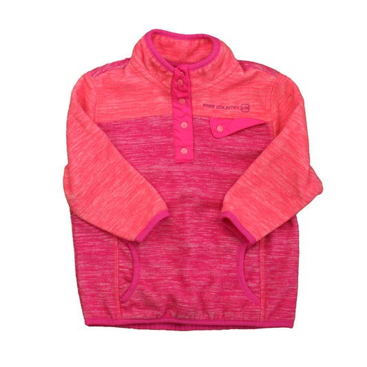 Free Country Girls Pink Fleece Size: 2T