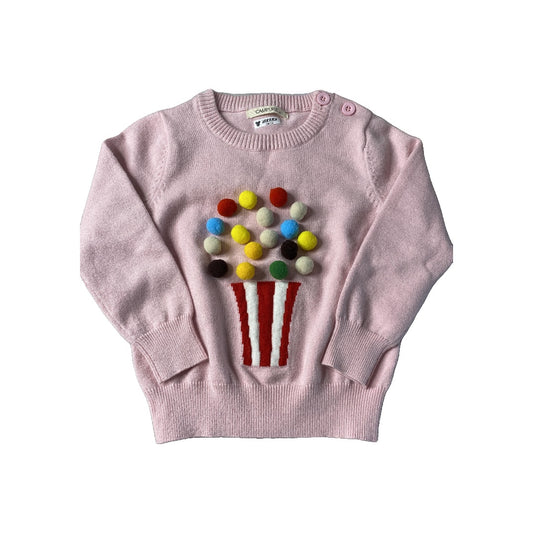 Campure Girls pink Sweater Size: 3T pink