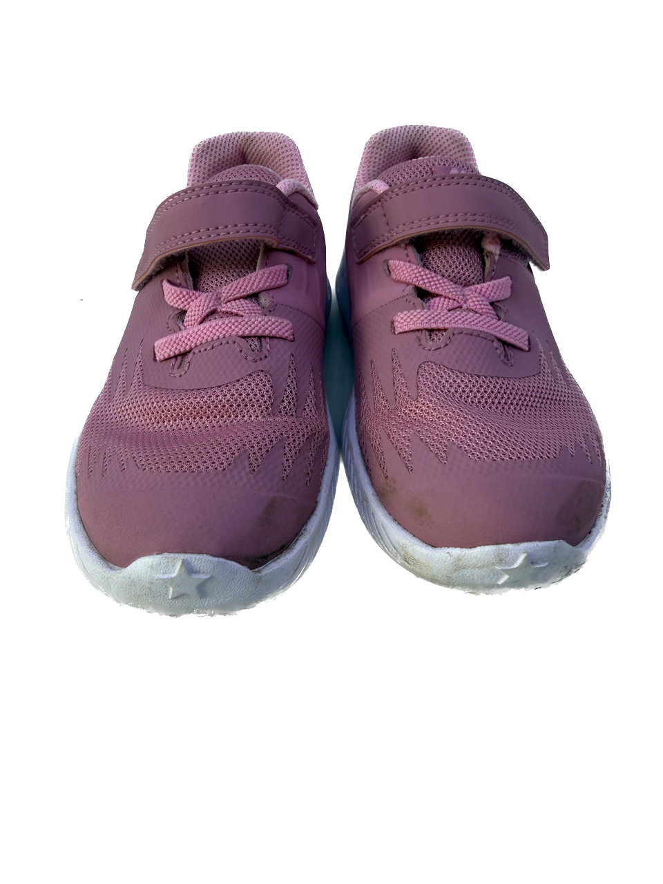 Nike Girls Pink Sneakers Size: Little Kid 10 Pink