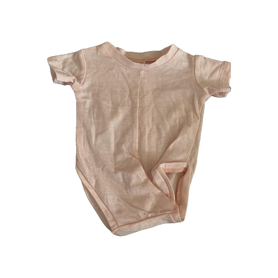 Peasy Girls pink Onesie Size: 0-3 months pink