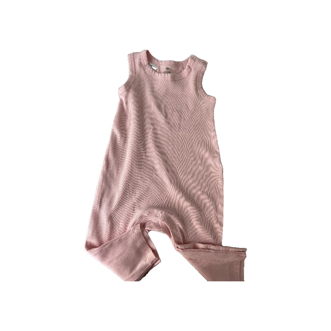 Honest co Girls pink Romper Size: 18 months pink