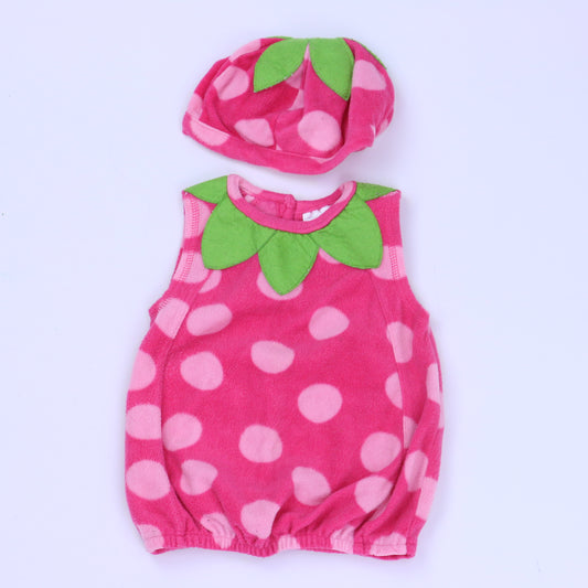 Message From The Heart Girls Pink Costume Size: 6-9 Months