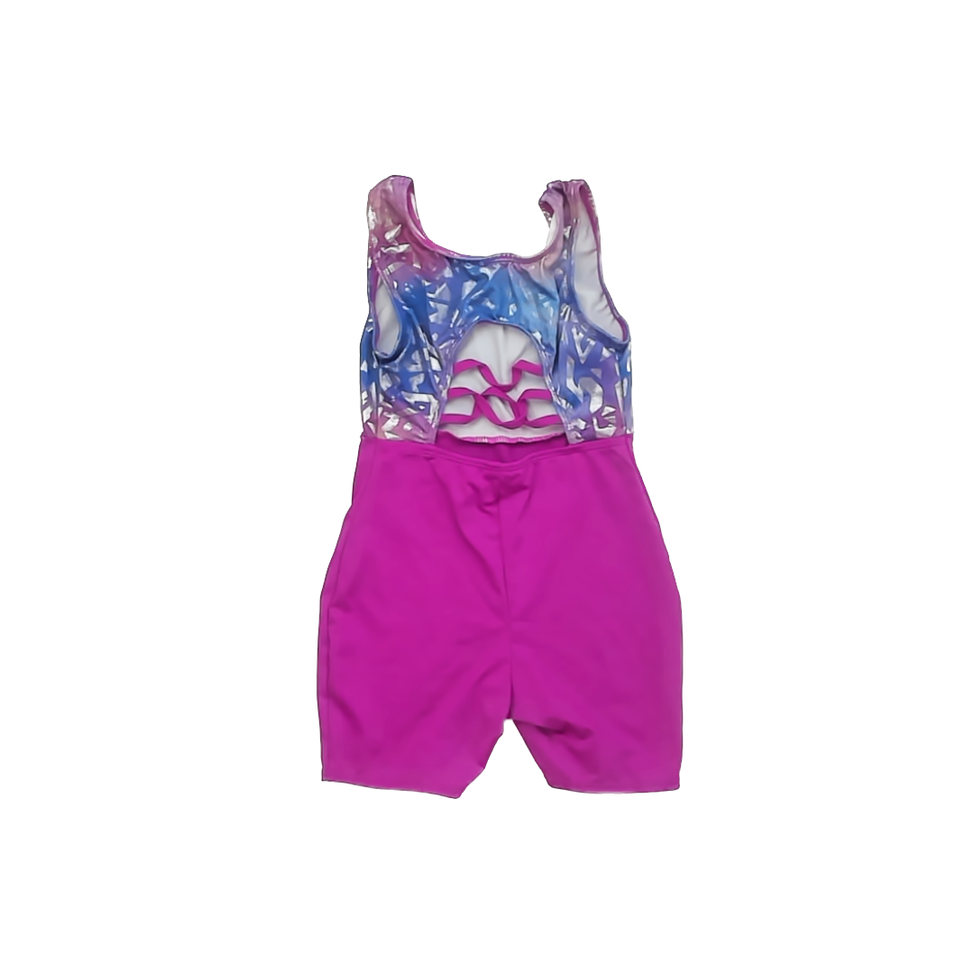 Unknown Girls Pink Leotard Size: 5-6 Years * Pink