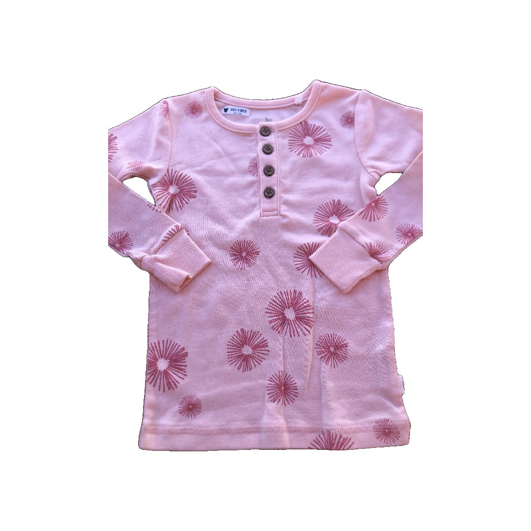 Oliver & Rain Girls pink Pajamas Size: 2 years pink