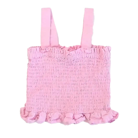 Cotton On Girls Pink Tank Top Size: 6 Years Pink