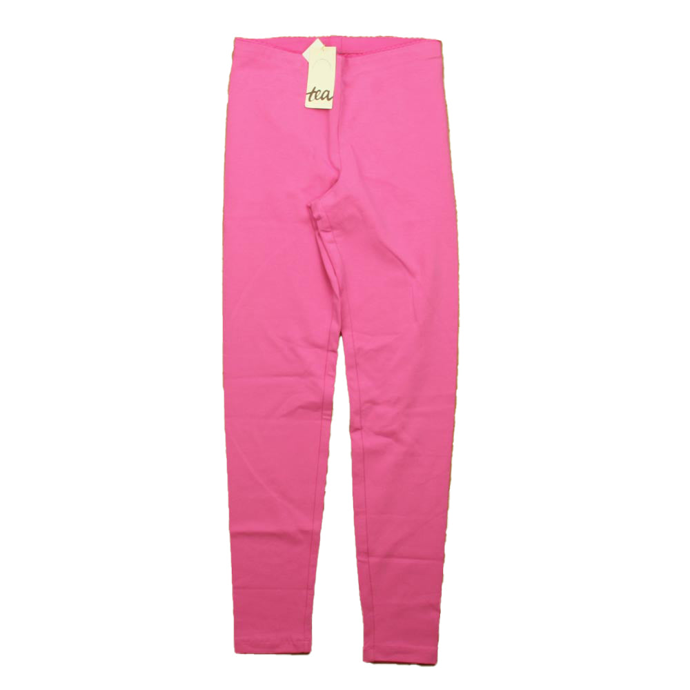 Tea Collection Girls Pink Leggings Size: 10 Years Pink