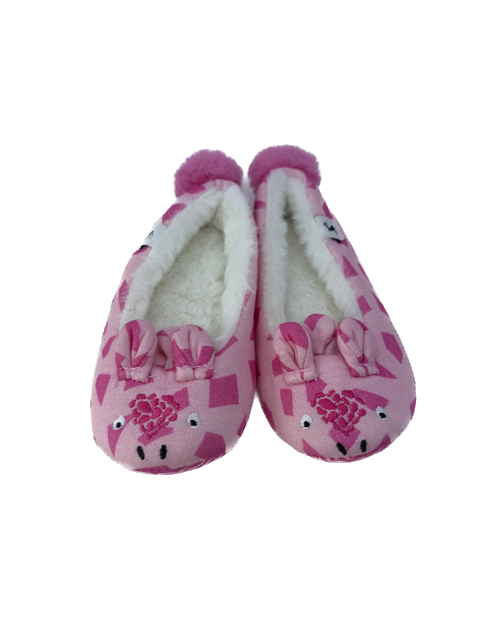 Joules Girls Pink Slippers Size: Toddler 9-10 Pink