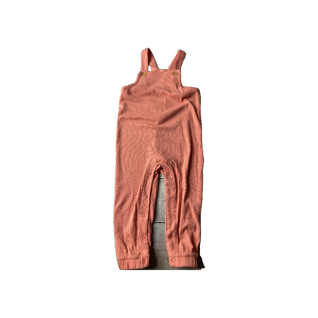 Girls pink Overalls Size: 18 months pink