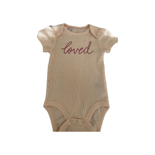Cloud Island Girls pink Onesie Size: 6-9 months pink