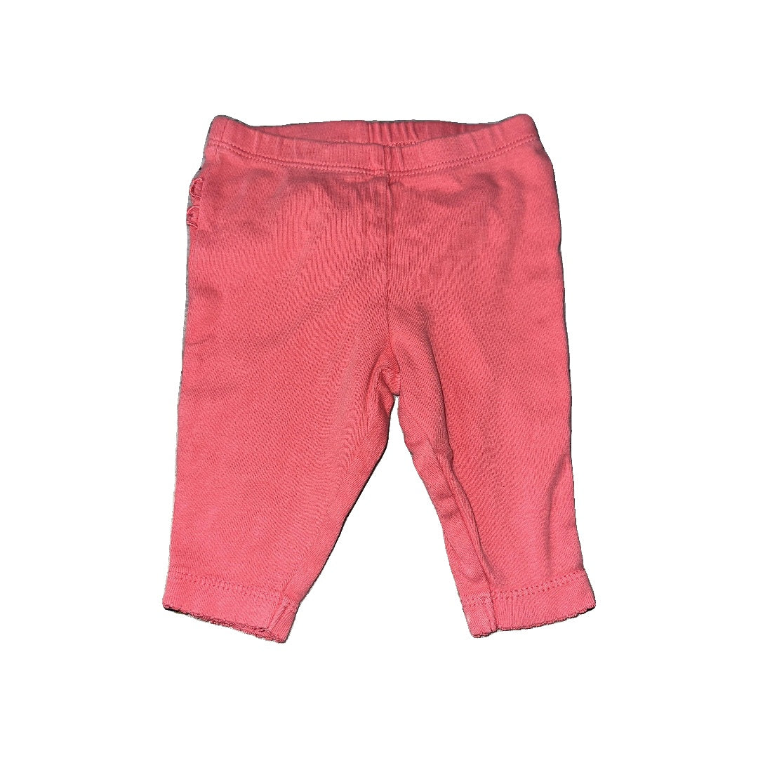 Carters Girls pink Pants Size: 3 months pink