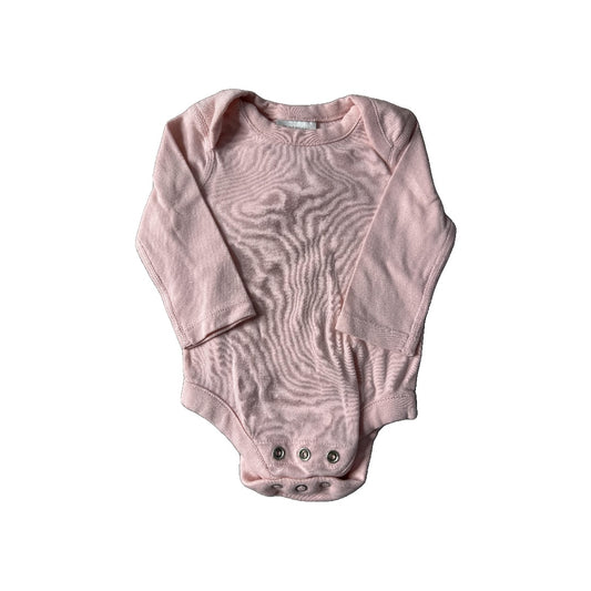 Hanna Andersson Girls pink Onesie Size: 0-3 months pink