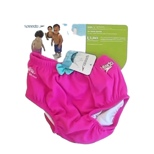 Speedo Girls Pink 1-piece Swimsuit Size: 18 Months Pink