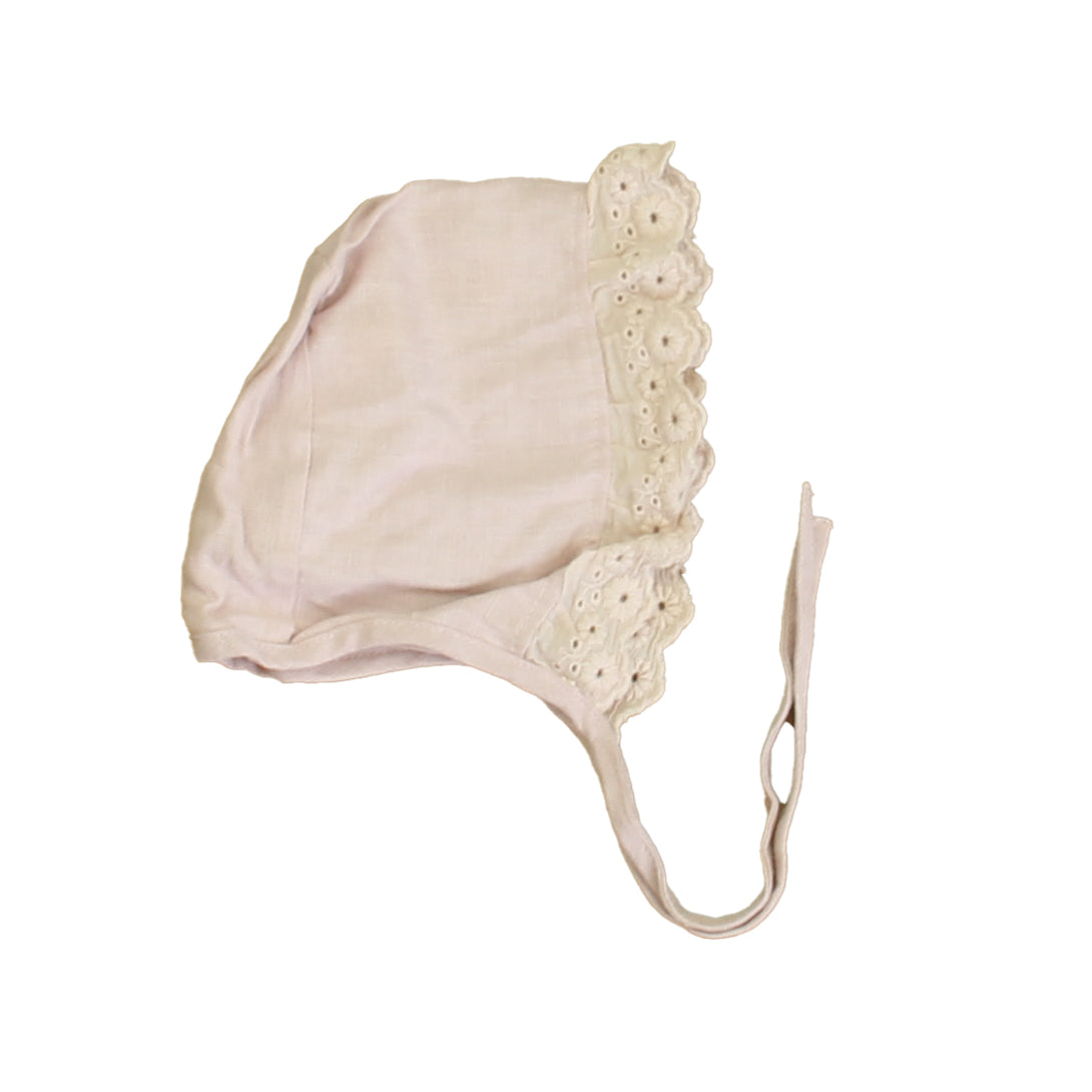 Bebe Organic Girls Pink Hat Size: 6 Months Pink