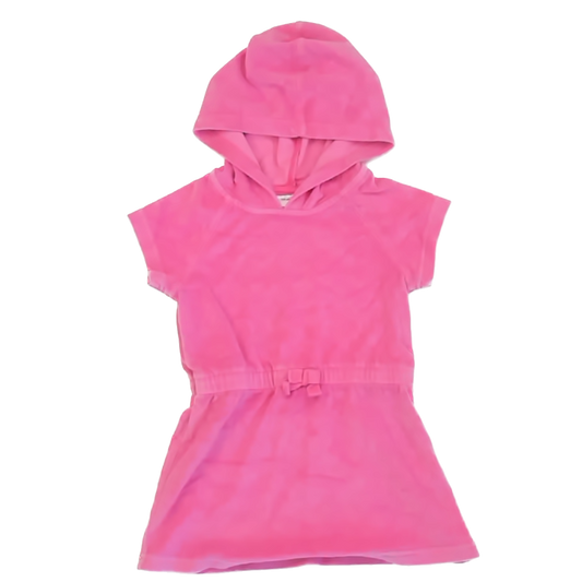 Hanna Andersson Girls Pink Dress Size: 4T Pink