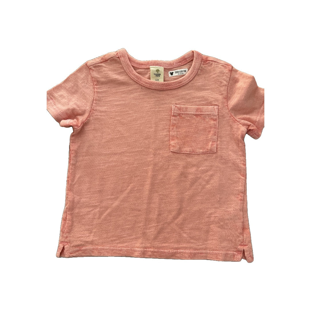 Tucker + Tate Girls pink T-Shirt Size: 12 months pink