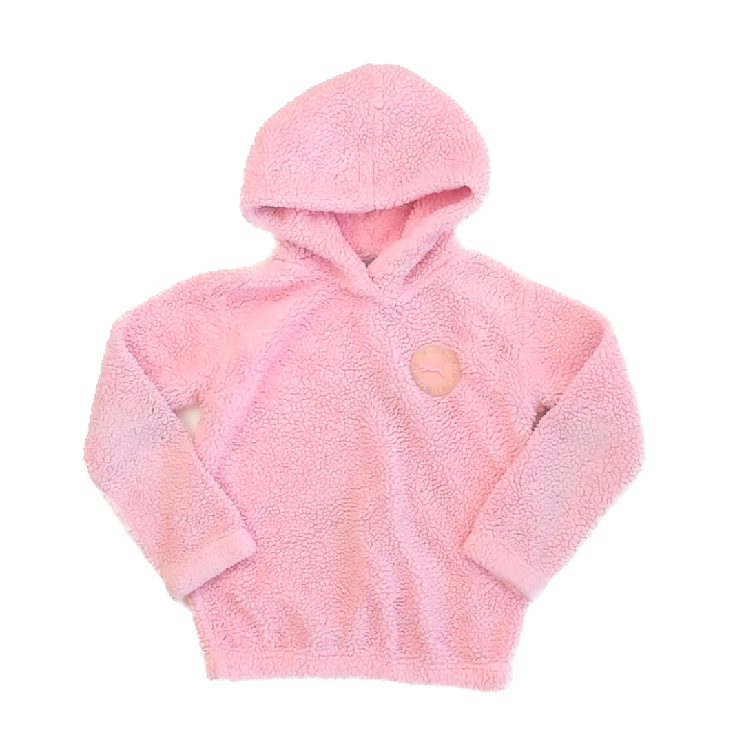 Puma Girls Pink Fleece Size: 9-10 Years Pink